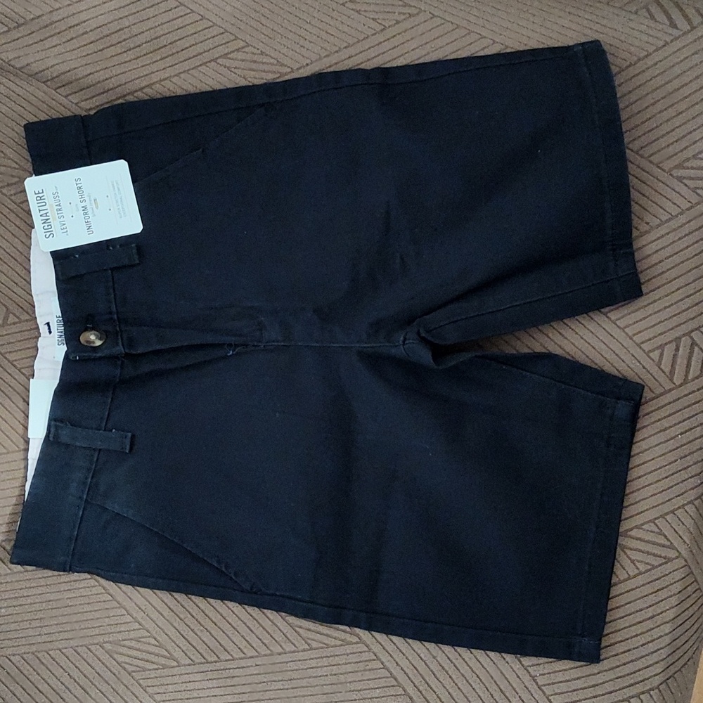 Levi Strauss signature Dark Blue girls uniform Shorts